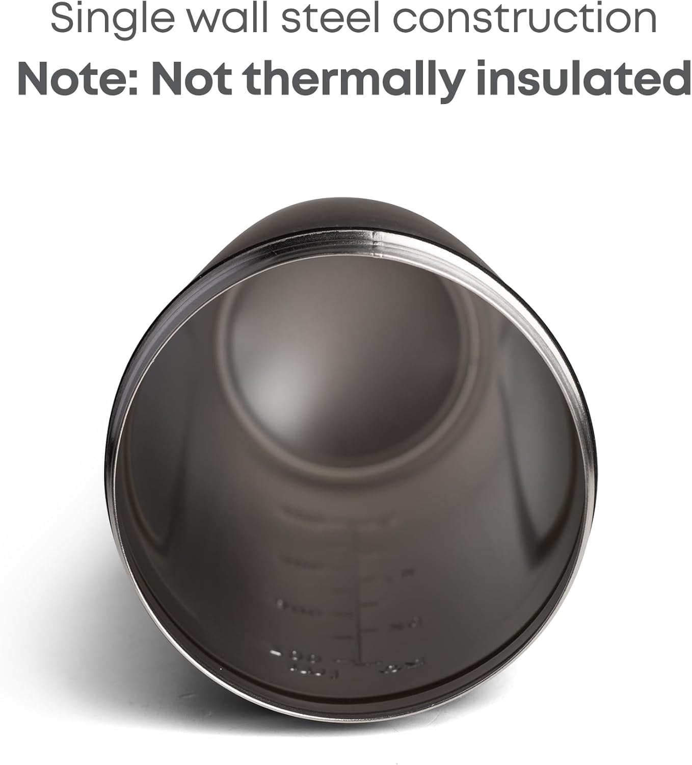 Stainless Steel Smartshake Rockband Reforce Protein Shaker Bottle 900ml | 30oz - Leakproof Screw-on Lid, BPA Free - Slayer, Scratchy Logo - Unisex