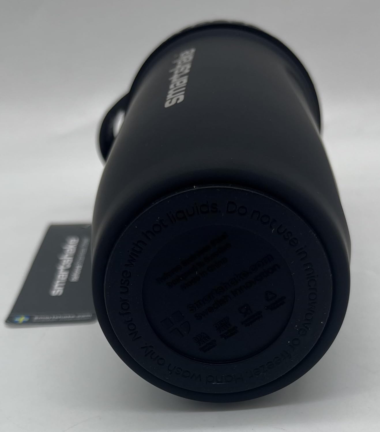 Stainless Steel Smartshake Rockband Reforce Protein Shaker Bottle 900ml with Leakproof Lid - BPA Free - Slayer Logo