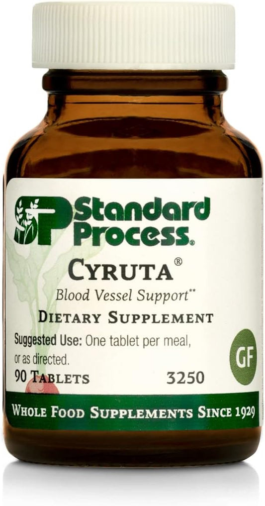 Standard Process Cyruta - Whole Food Supplement for Cholesterol, Immune, and Heart Health - 90 Tablets