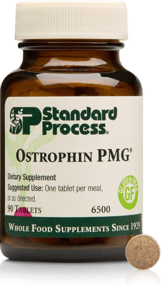 Standard Process Ostrophin PMG 90 Tablets - Supports Bone Health and Function - Made by Standard Process Inc.