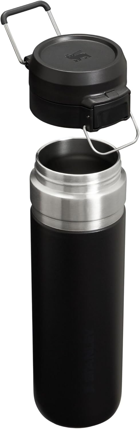 Stanley Quick Flip GO Water Bottle | 24-36 OZ | Push Button Lid | Leakproof & Packable | Insulated Stainless Steel | BPA-Free | Ideal for Travel & Sports