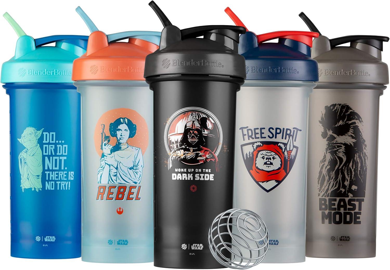 Star Wars Classic V2 BlenderBottle Shaker Bottle - Ideal for Protein Shakes and Pre Workout - 28-Ounce Capacity - Do or Do Not, There Is No Try