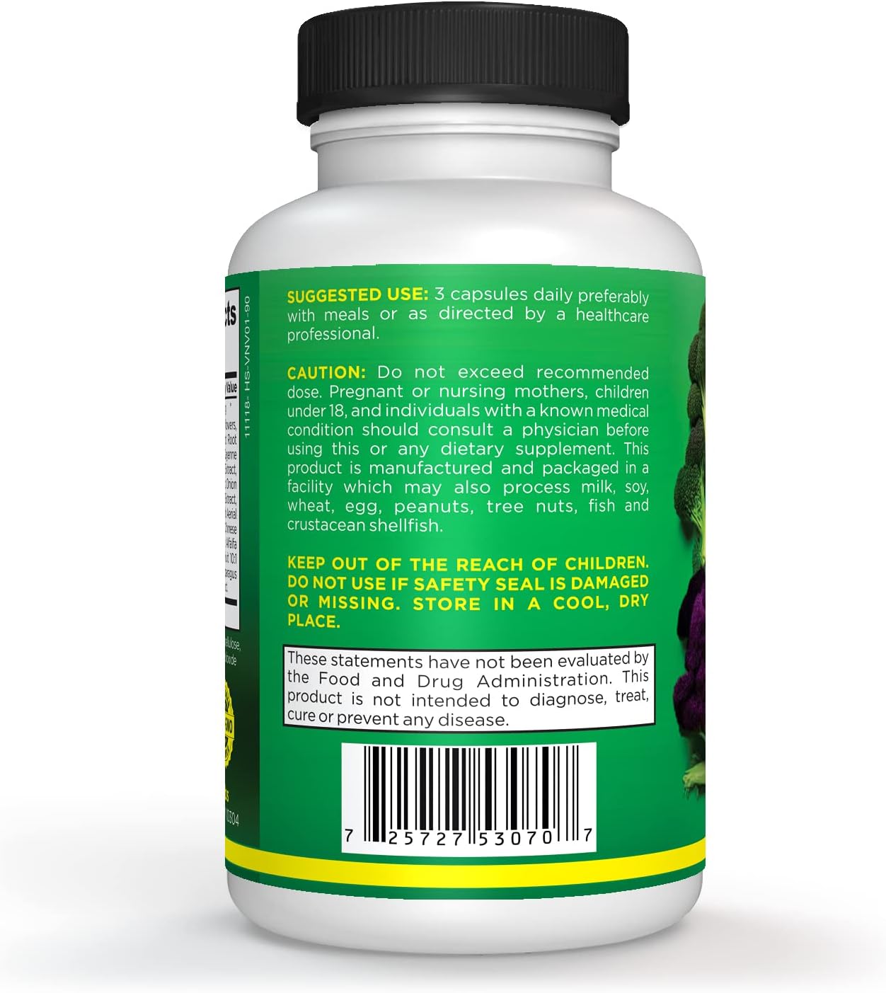 StarPass Labs Vegetarian Superfood Reds Fruits and Greens Capsules | Vegan 90 Fruits 90 Veggies for Men Women Kids | Natural Vitamins Minerals