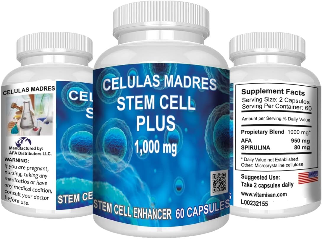 Stem Cell Plus Capsules with VITAMISAN - 10 Bottles for Enhanced Cellular Health