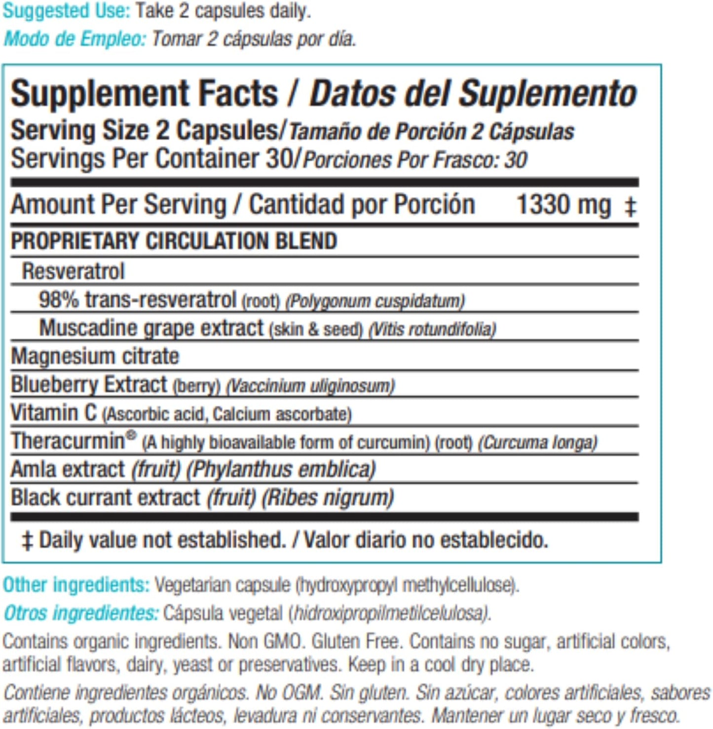 StemFlo® Advanced Formula 2 Pack - Boost Your System with Trans-Resveratrol, Curcumin, and Antioxidants for Health, Longevity, and Vitality