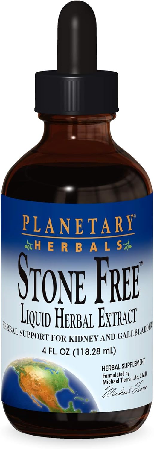 Stone Free Liquid Herbal Supplement - 4 oz. by Planetary Herbals