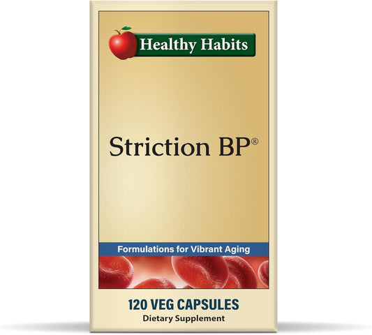 StrictionBP Box - 120 Vegetarian Capsules for Promoting Healthy Habits