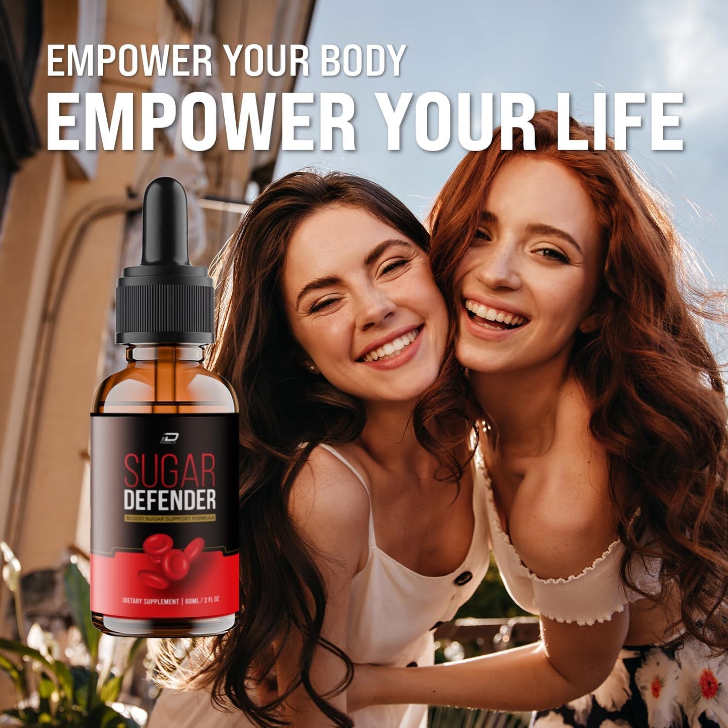 Sugar Defender Drops Supplement - Official 24 Hour Liquid Formula for Energy & Circulation - Max Strength Organic Herbal Blend (2 Pack - 120 ML)