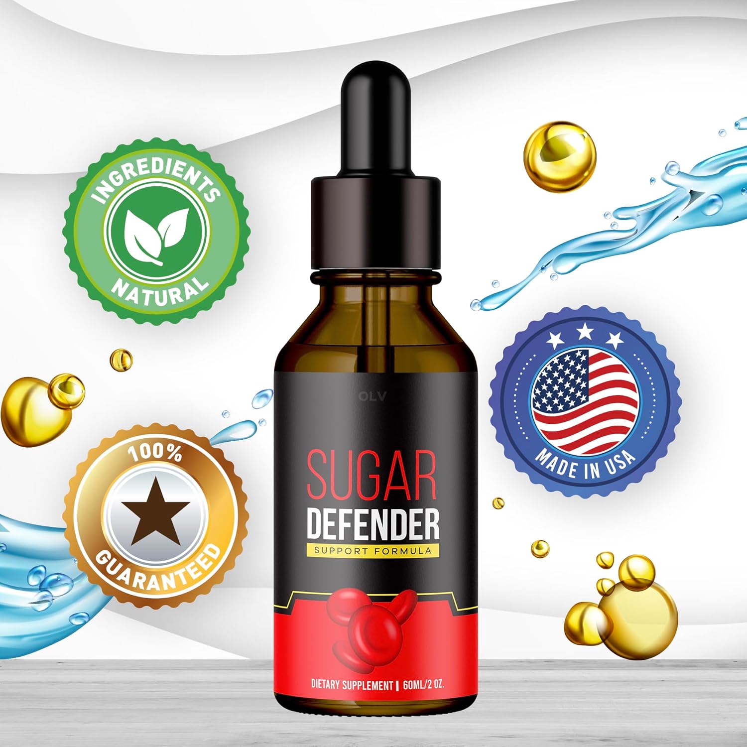 Sugar Defender Liquid Drops - 30 Day Supply, Reviews & Benefits