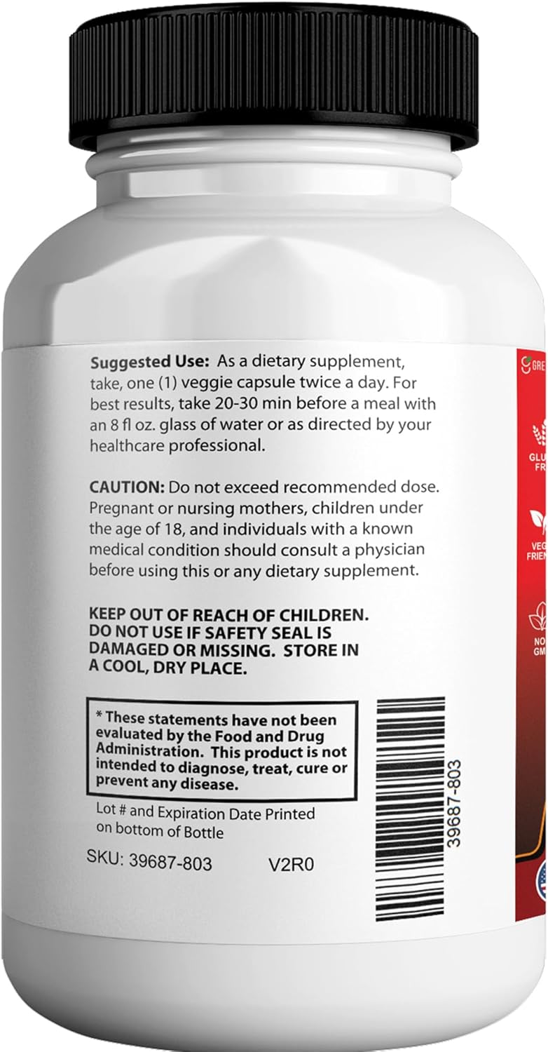 Sugar Defender Ultra Supplement - Advanced Formula with Vitamins, Minerals, and Banaba Leaf - 60 Vegan Capsules, Non-GMO