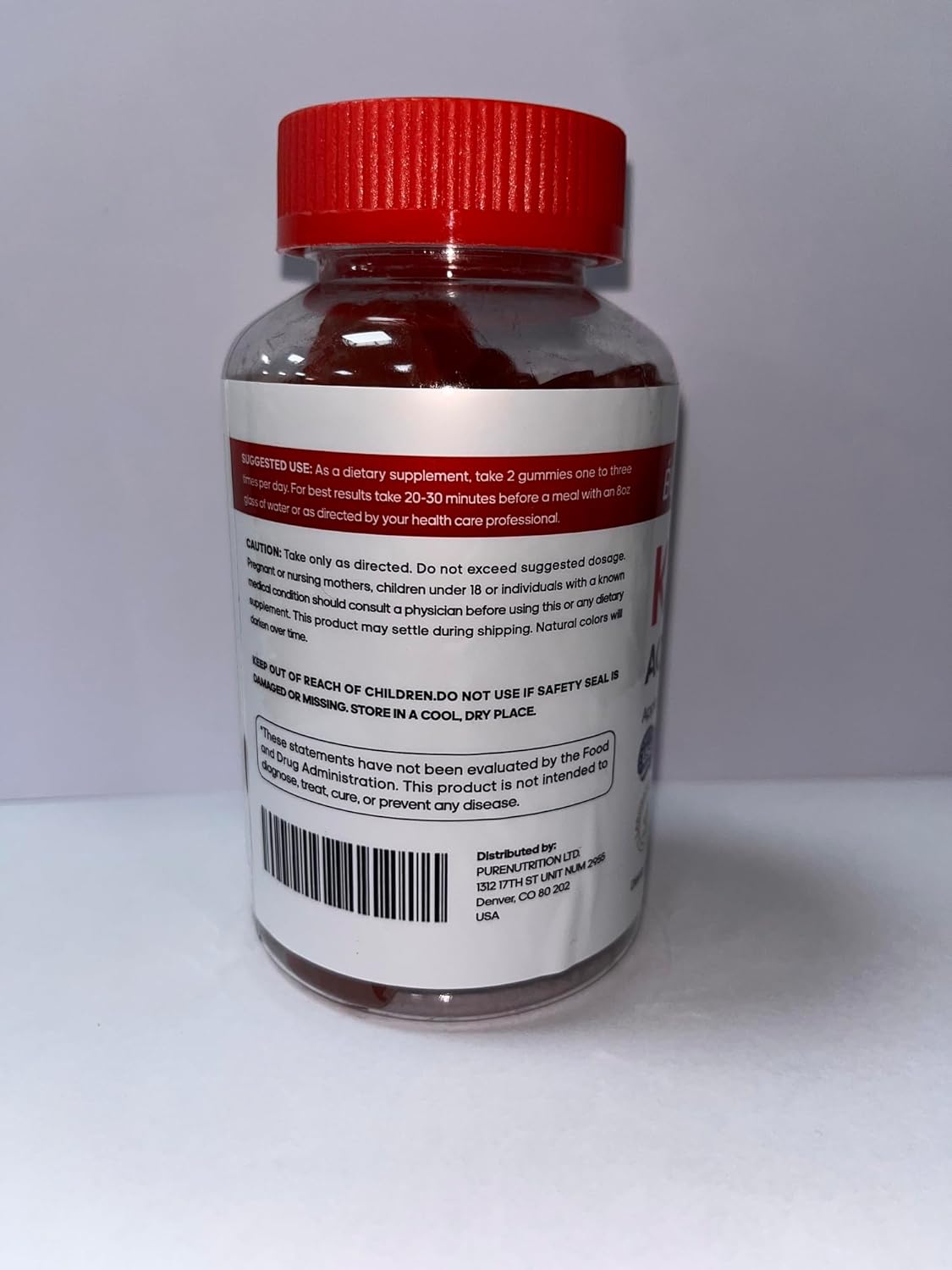 Sugar-Free BLIPIL Keto ACV Gummies with 1500mg Apple Cider Vinegar for Weight Loss - Gelatin-Free, Gluten-Free, Vegan & Non-GMO - 90 Count