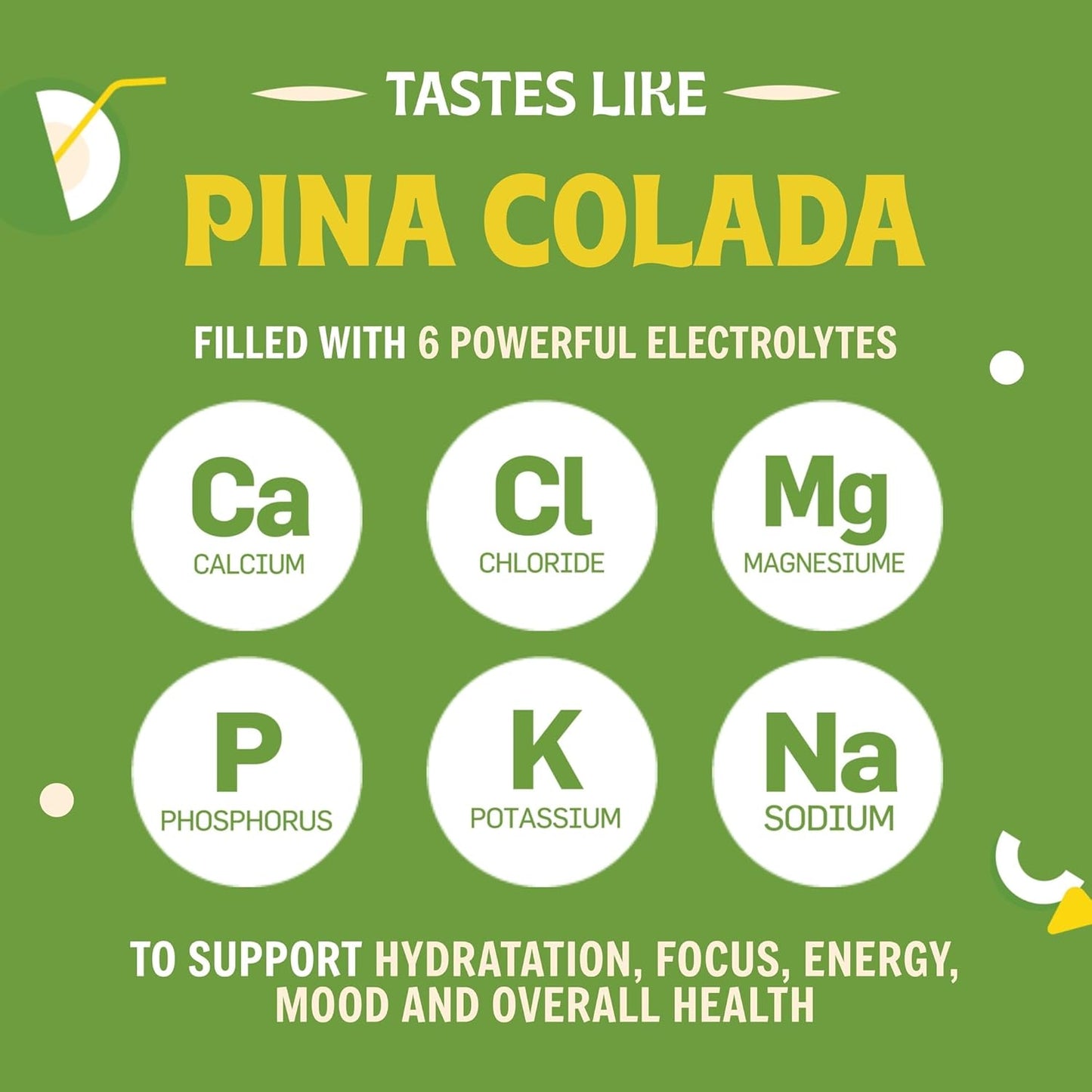 Sugar-Free Coconut Electrolyte Powder - Zero Calorie Hydration Mix, Natural Ingredients, Keto-Friendly - 90 Servings