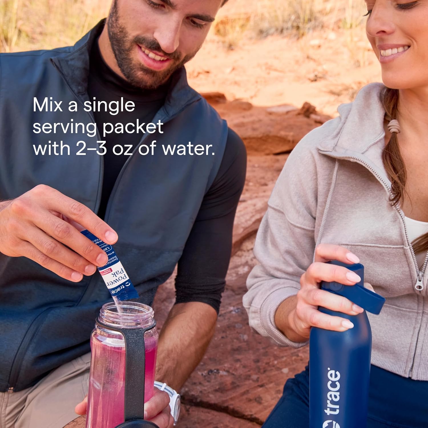 Sugar-Free Electrolyte Powder Packets with Trace Minerals, Vitamin C, Zinc, and Magnesium - Boost Immunity, Hydration, and Energy - Keto Friendly Orange Mango - 60 Packets