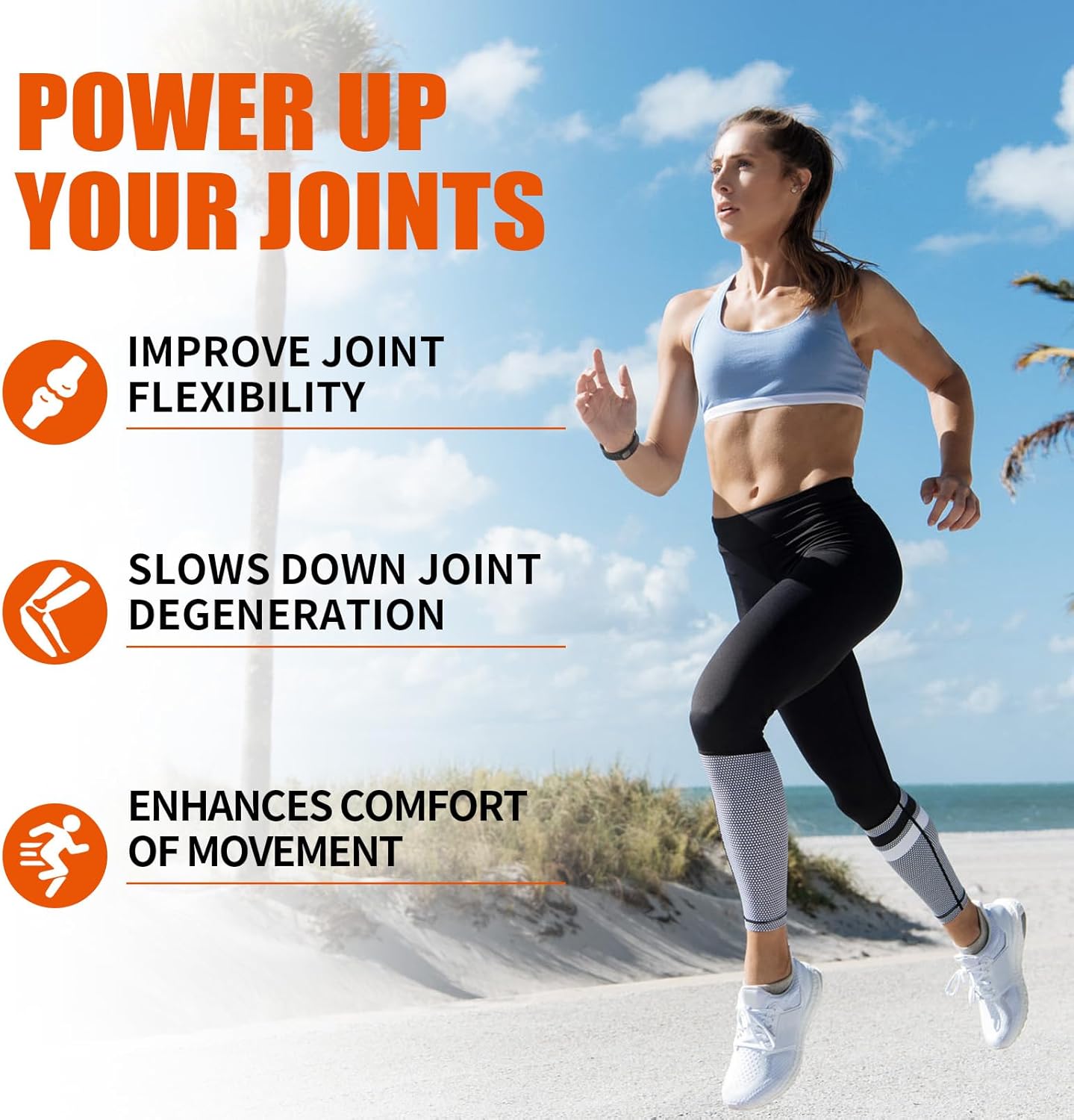Sugar-Free Glucosamine Chondroitin Gummies with MSM for Joint Support - Elderberry Supplement for Adults - Pineapple Flavor - BoostGo Australia
