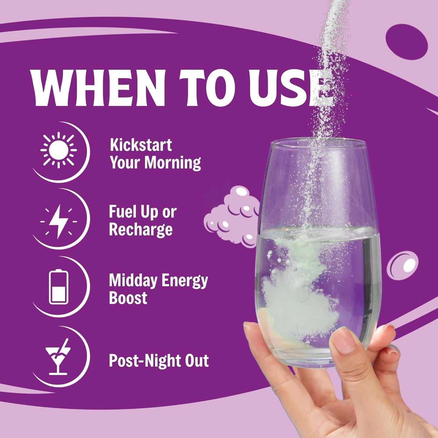 Sugar-Free Grape Electrolyte Powder Mix - 90 Servings, No Calories or Carbs, Keto & Vegan Friendly