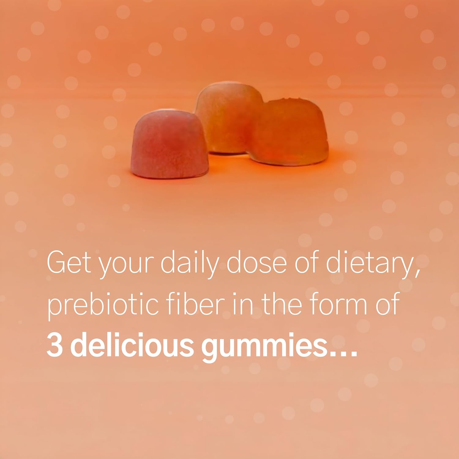 Sugar Free Multi Fruit Flavored Fiber Gummies - 6g Prebiotic Plant-Based Fiber Blend - 120 Count by Consult Health