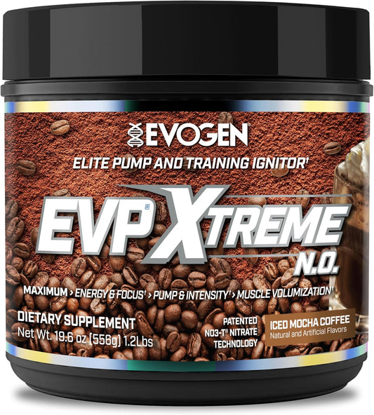 Sugar Free Pre Workout Powder with Beta Alanine, Creatine, Caffeine for Energy & Pump - Iced Mocha Coffee Flavor - 40 Servings - BoostGo Australia