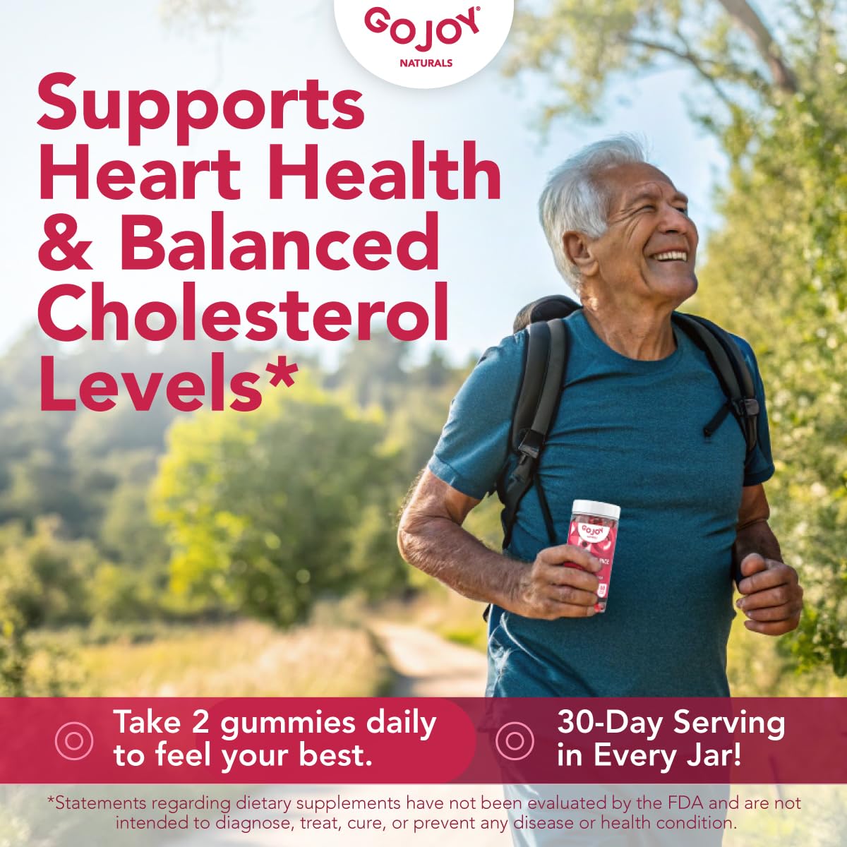 Sugar-Free Red Yeast Rice with CoQ10 Gummies - Vegan Cholesterol Supplements - Gluten-Free & Non-GMO Cholesterol Gummies - 1000 mg Red Rice Yeast Complex - Citrinin-Free Formula