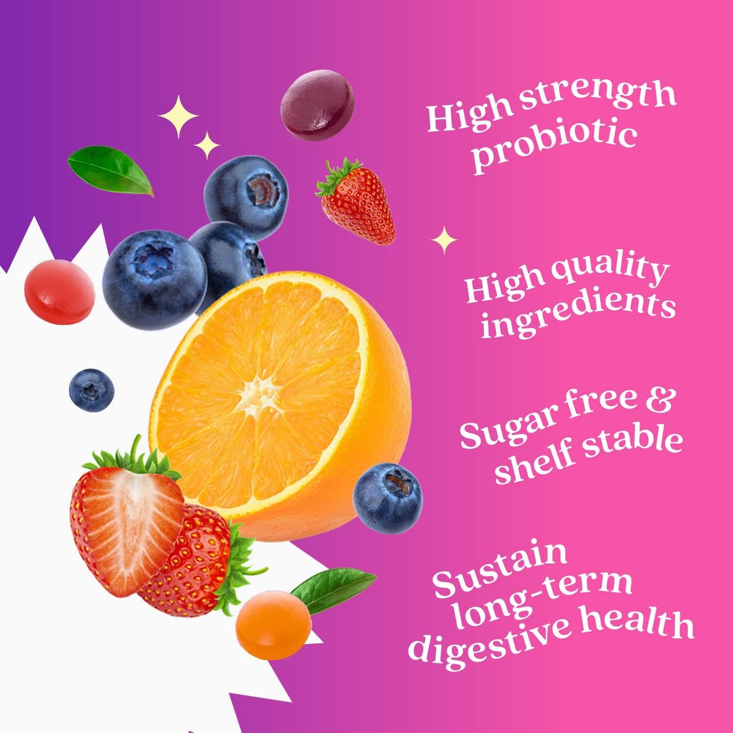 Sugar-Free Vegan Probiotic & Fiber Gummies Bundle for Digestive Health