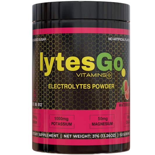 Sugar-Free Watermelon Flavored Electrolyte Powder Drink for Hydration and Recovery - 50 Servings