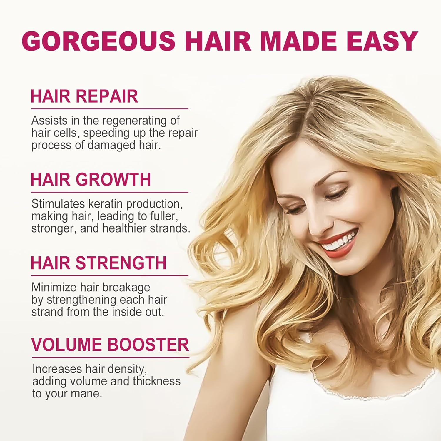 Sugar Free Women's Multivitamin Gummies with Biotin, Collagen, Hyaluronic Acid, and Vitamin Complex - Hair, Skin, Nails, Energy Booster