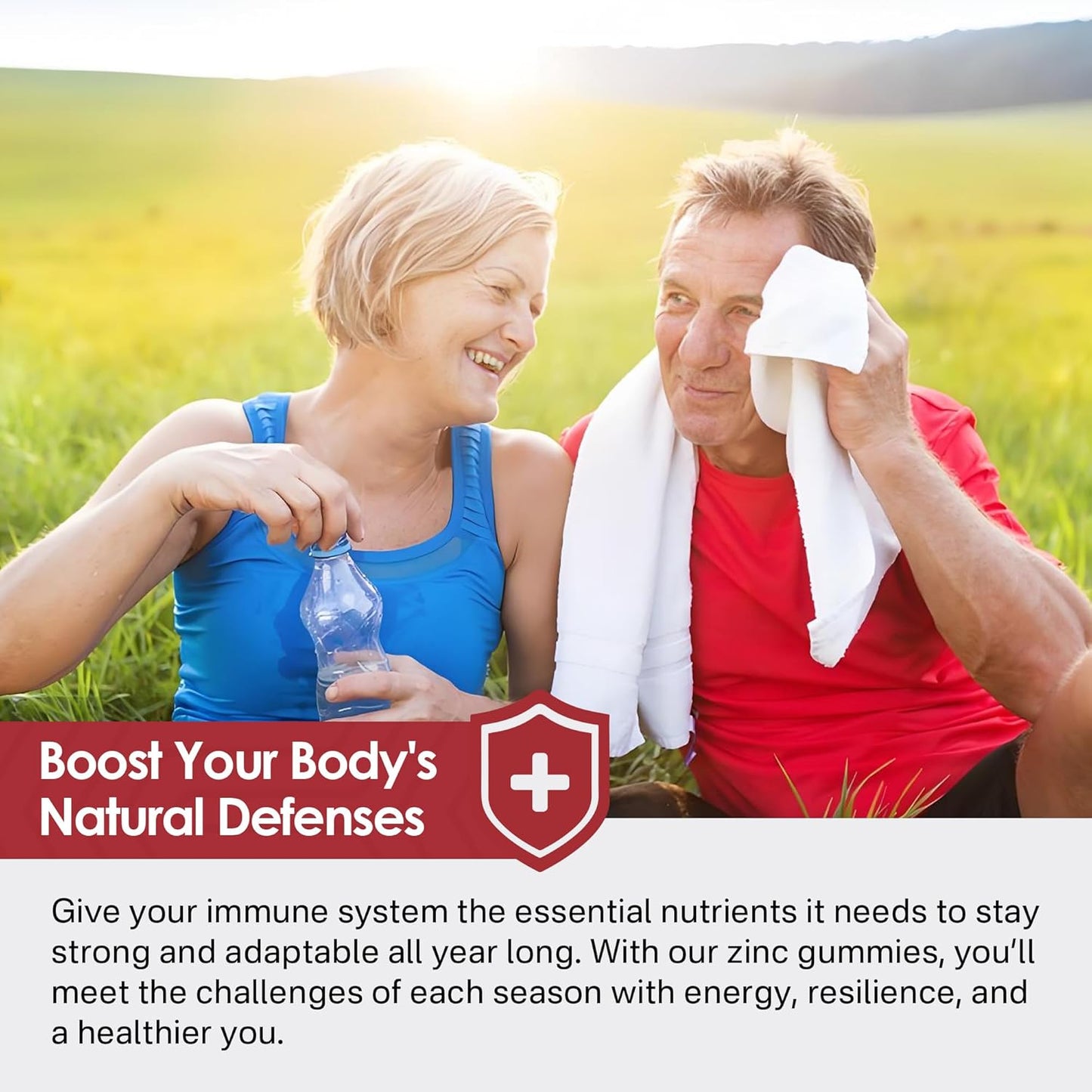 Sugar Free Zinc Gummies and Men's Multivitamins Combo Pack - 3 Pack Bundle