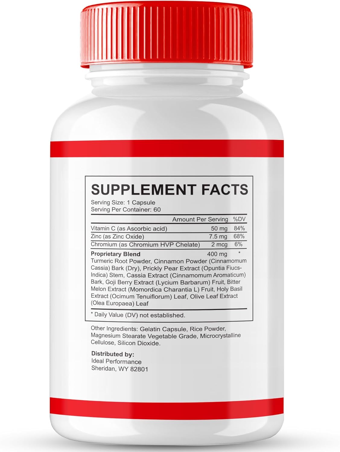 SugarSync Glyco Optimizer Capsules - Maximum Strength All Natural Formula for Health Support (60 Capsules)