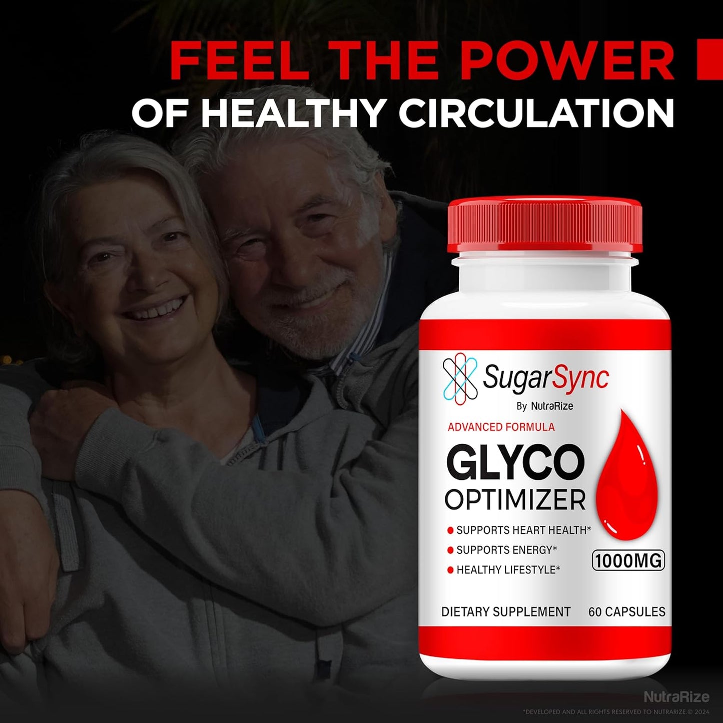 SugarSync Glyco Optimizer Capsules (3 Pack) - Joint & Glucose Support Supplement with Detox Formula - 180 Capsules