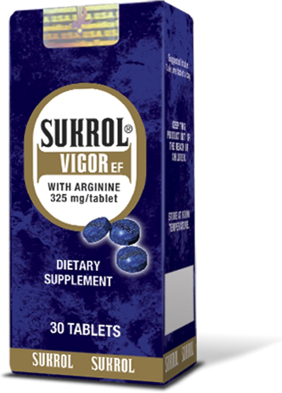 Sukrol Vigor Multivitamin Dietary Supplement Tablets - 30 Tabs Pack