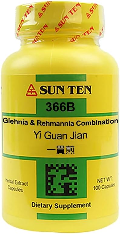 Sun Ten - Yi Guan Jian Capsules with Glehnia & Rehmannia for Traditional Chinese Medicine Support
