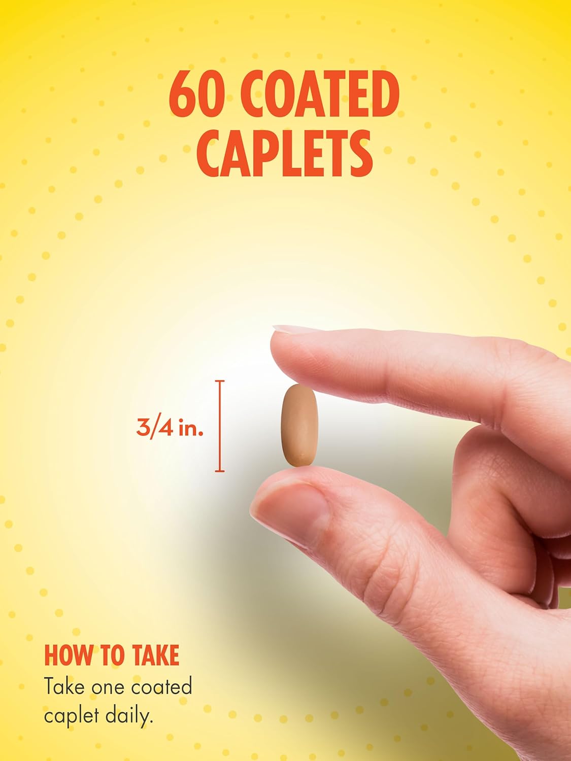 Sundance ABC Complete Multivitamin with Iron 60 Caplets for Women & Men - Mineral Formula - Non-GMO & Gluten Free