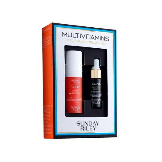 Sunday Riley Multivitamins Kit - 2 Count, Single Pack for Skincare Routine