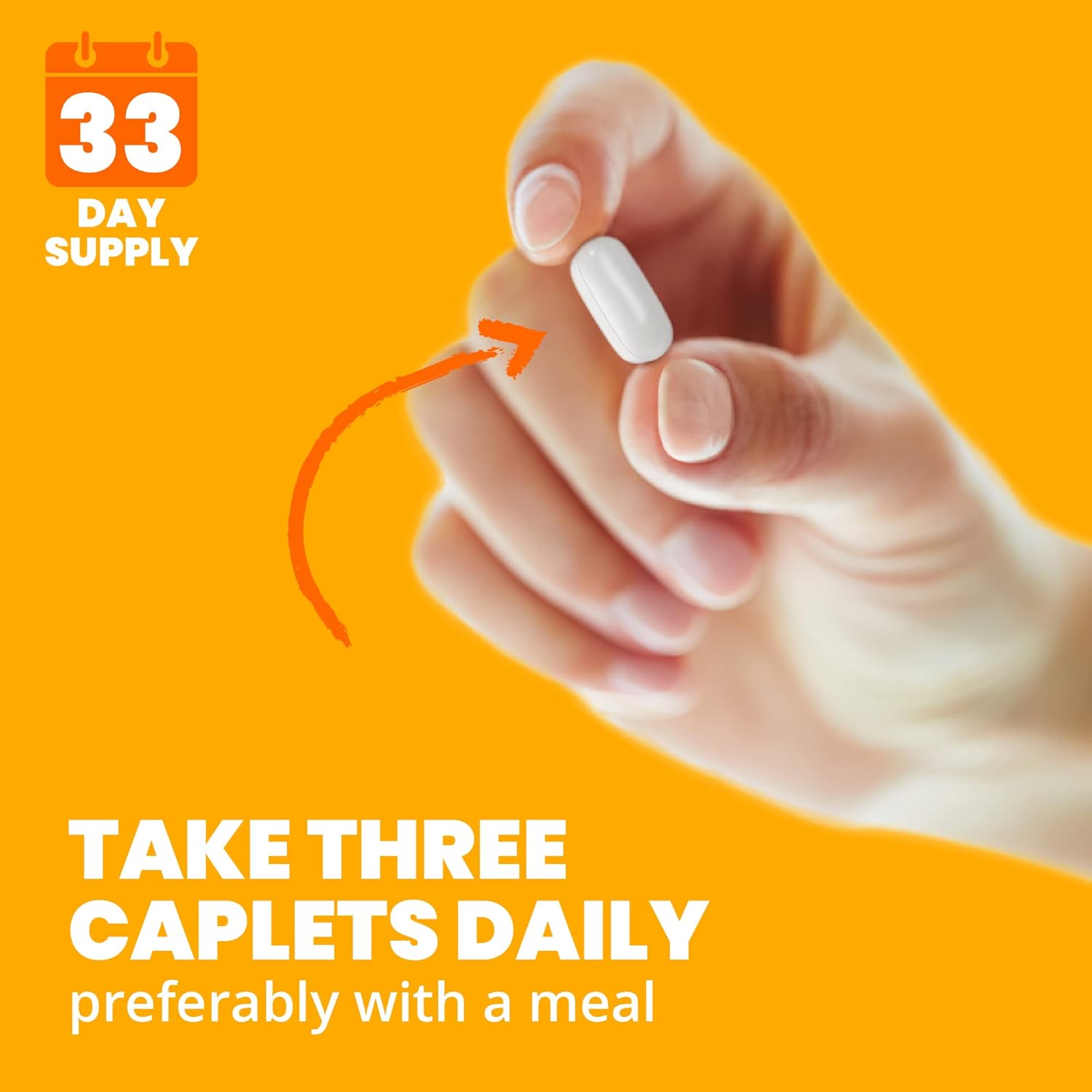 Sundown Calcium Magnesium Zinc Caplets for Immune, Bone, and Nerve Health - 100 Count