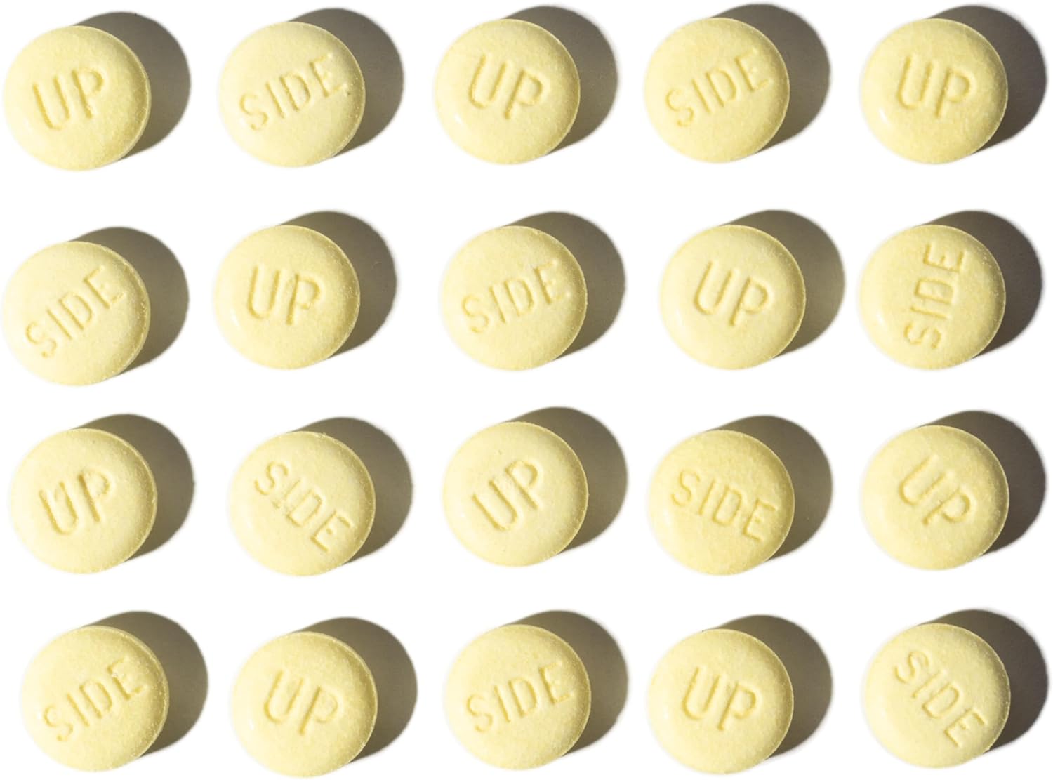 Sunny Lemon Flavor Kava Kava Extract Mints for Mood & Relaxation - Natural Herbal Supplement for Chill & Support - 20 Refreshing Candy Pills