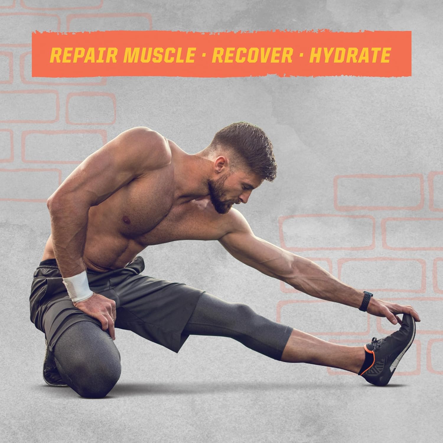 Sunwarrior Active Aminos Mango Flavor Powder - Essential Amino Acids for Muscle Repair and Recovery, Hydration and Endurance - 30 Servings