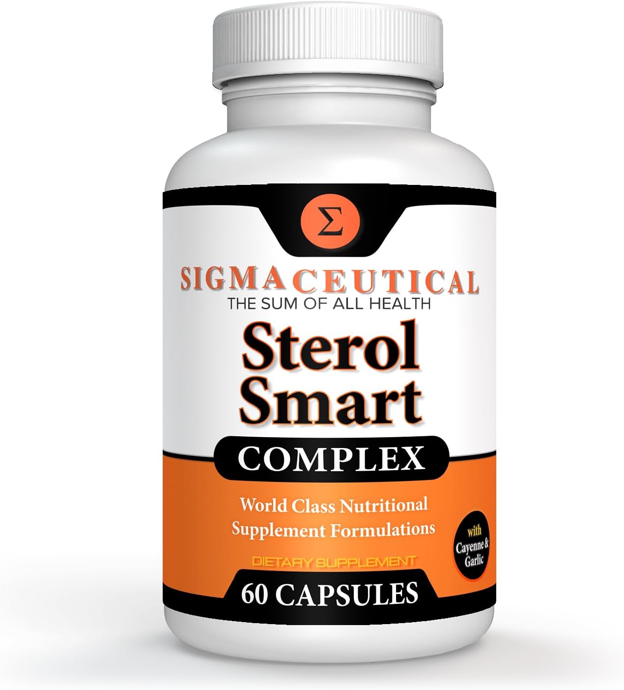 Super Antioxidant Supplement with Niacin, Beta Sitosterol, Policosanol, Plant Sterols, Garlic, Cayenne, Goji Berry, Acai Berry, Mangosteen, Resveratrol, Pomegranate, Noni for Heart Health