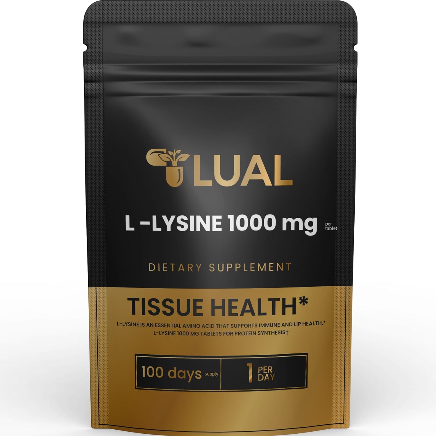 Super Lysine 1000mg Tablets for Immune Support | L-Lysine Supplement with 100 Tablets | Boost Your Health with Lysine