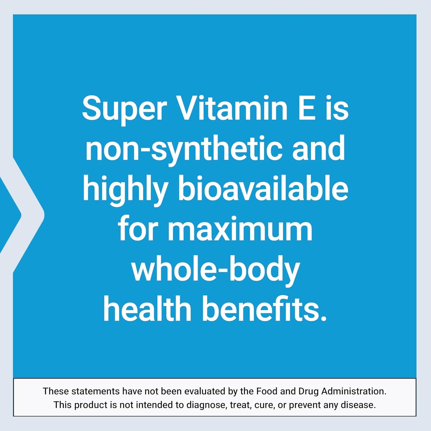 Super Vitamin E Softgels 268 mg - Promotes Heart, Brain, & Immune Health - Antioxidant Protection - Gluten Free, Non-GMO - 90 Count