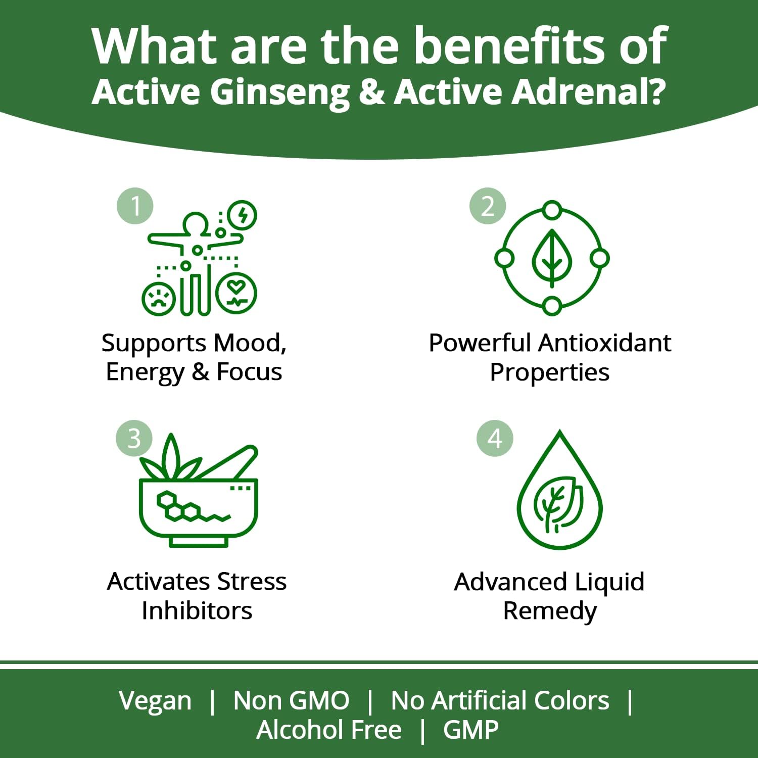 Supercharge Your Energy Levels with Rejuvica Health Ultimate Energy Bundle - Active Ginseng & Active Adrenal - Ginseng, Rhodiola, Ashwagandha & More!