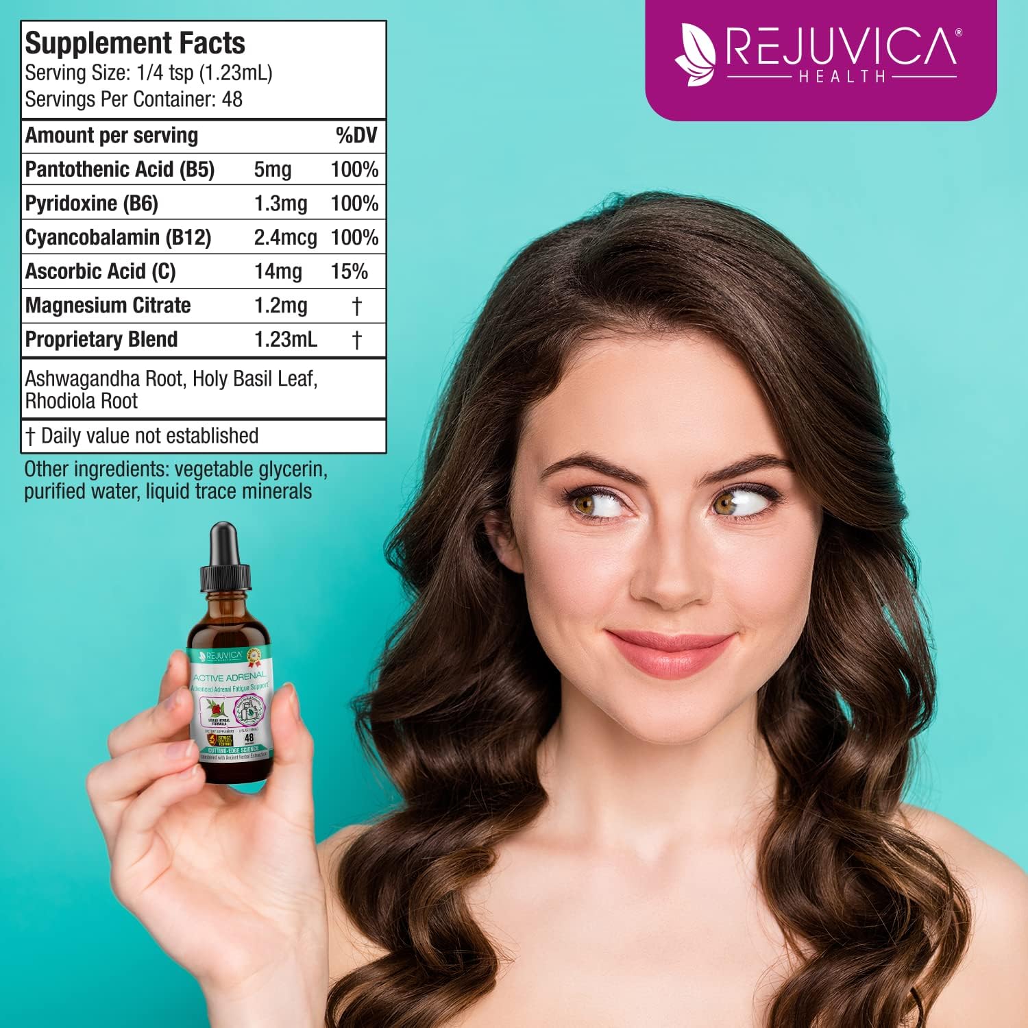 Supercharge Your Energy Levels with Rejuvica Health Ultimate Energy Bundle - Active Ginseng & Active Adrenal - Ginseng, Rhodiola, Ashwagandha & More!