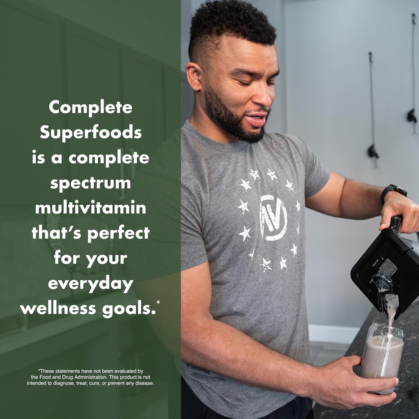 Superfood Blend with Apple Cider Vinegar, Digestive Enzymes, Probiotics, Multivitamins - Raspberry Pomegranate Flavor, 30 Servings