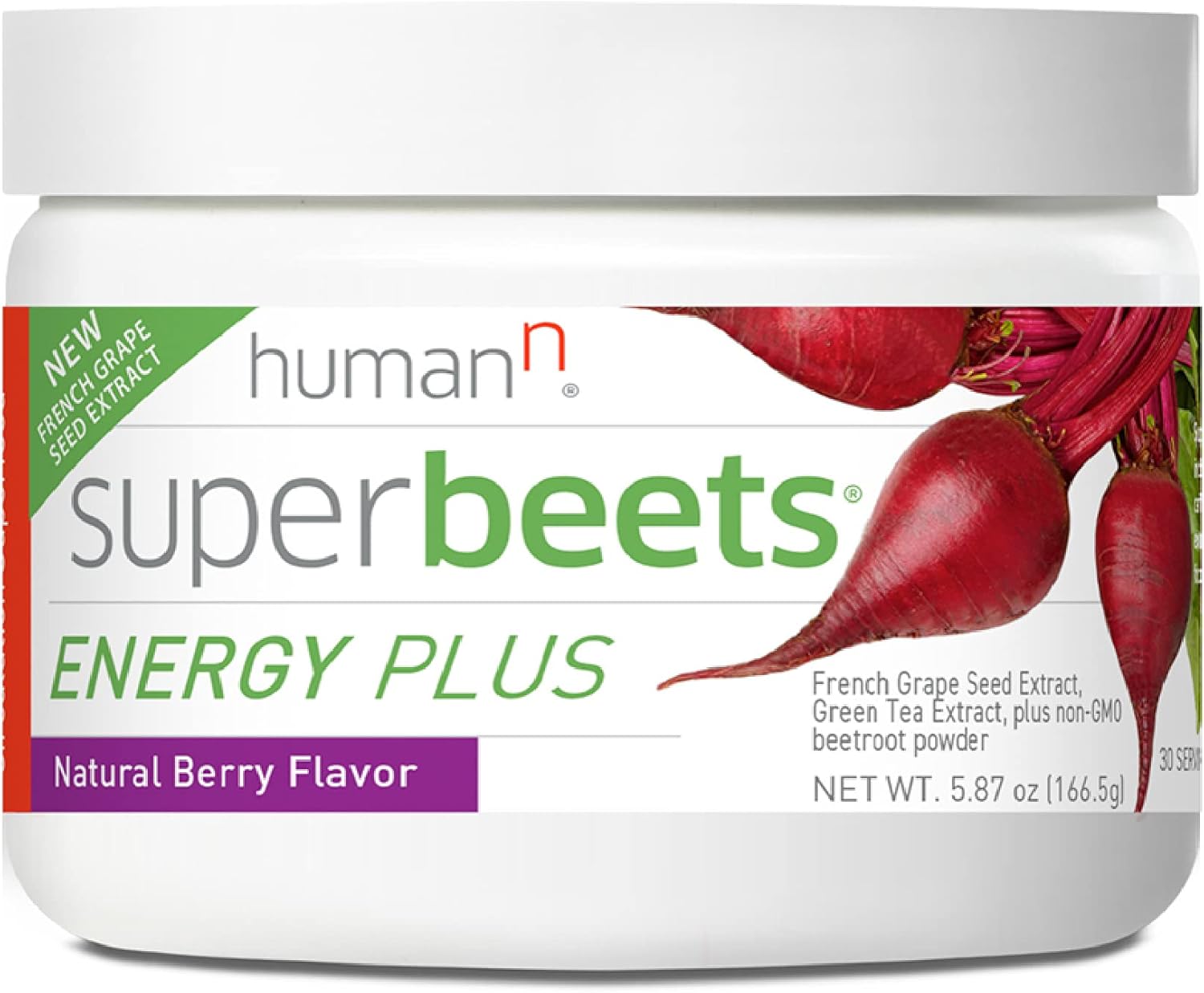 SuperGrapes Chews & SuperBeets Energy Plus by humanN: Boost Energy Levels with Delicious Chews & Powder Formula