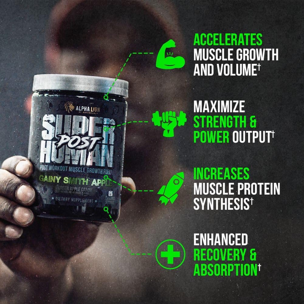 Superhuman Pre and Post Workout Bundle for Lean Muscle Growth and Strength
