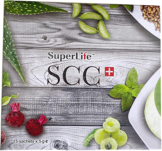 Superlife Colon Care SCC+ (SCC15 Newly Improved) - SUPTMAX Formula for Healthy Digestion and Gut Health