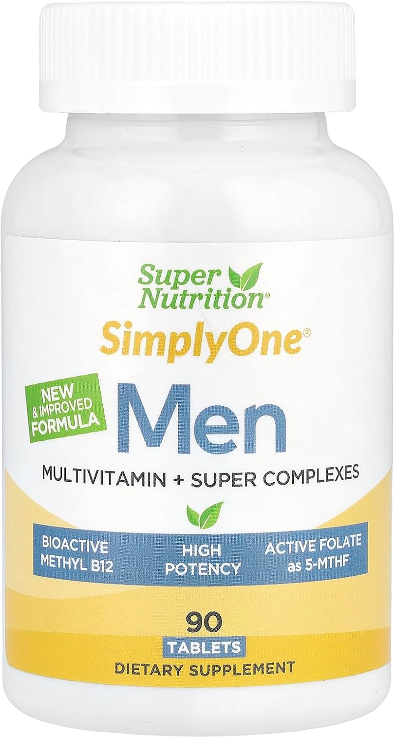 SuperNutrition SimplyOne® Men’s Multivitamin with Super Complexes - 90 Tablets