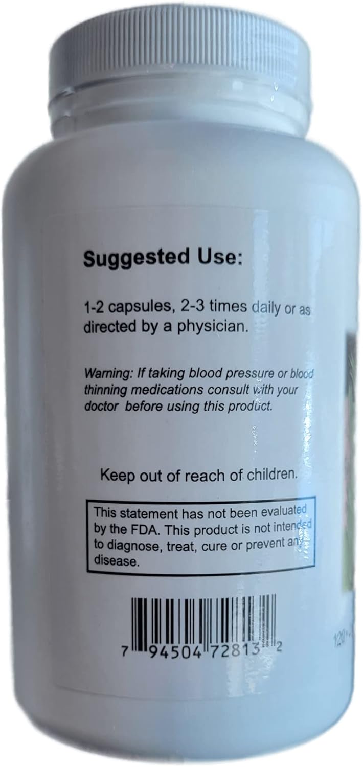 Supreme Nutrition Rosemary Capsules - 120 Pure Vegetarian Capsules