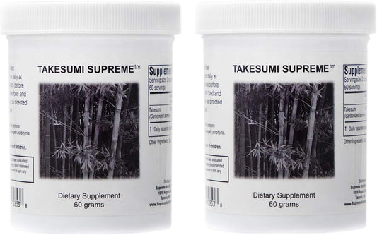 Supreme Nutrition Takesumi Supreme Activated Bamboo Charcoal Powder - 60g (2 Pack)
