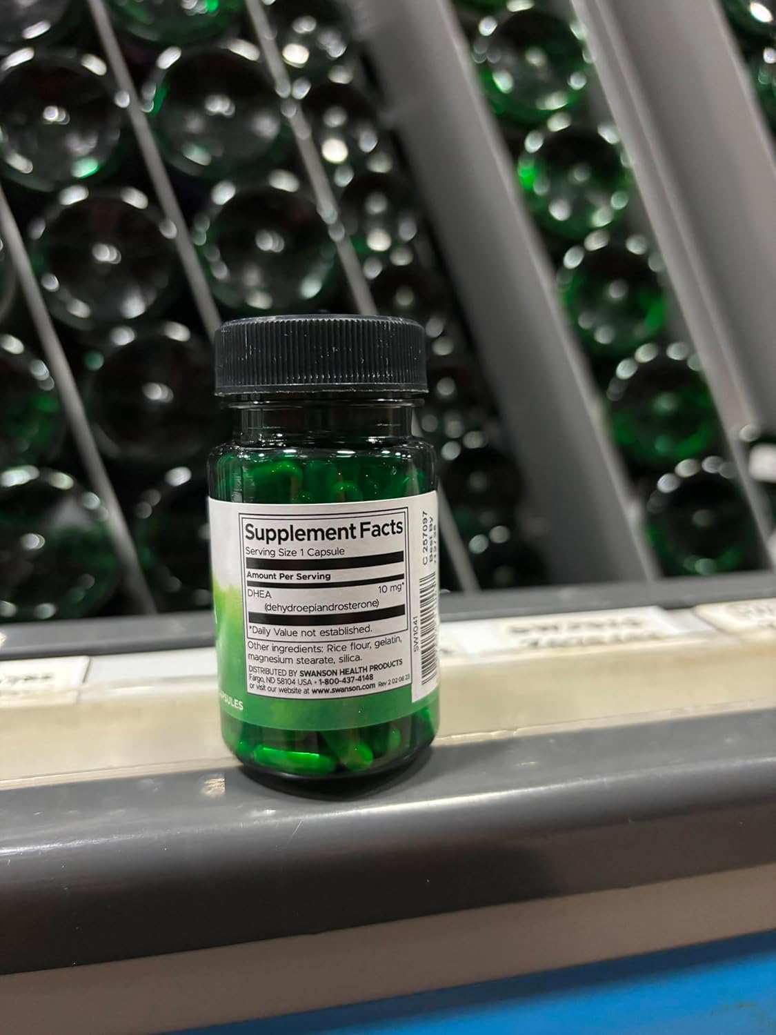 Swanson DHEA Hormone Balance Supplement 10mg (120 Capsules) - Pack of 4