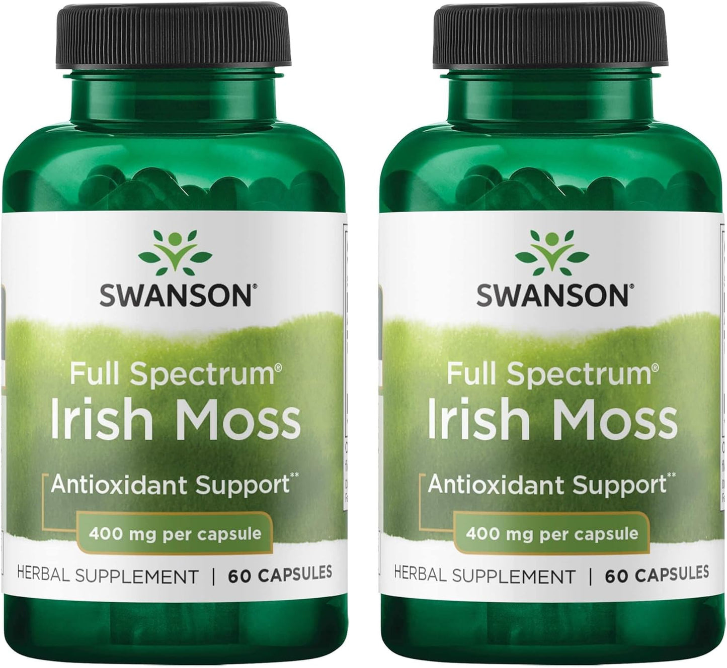 Swanson Full Spectrum Irish Moss Capsules - 400mg, 60 Count