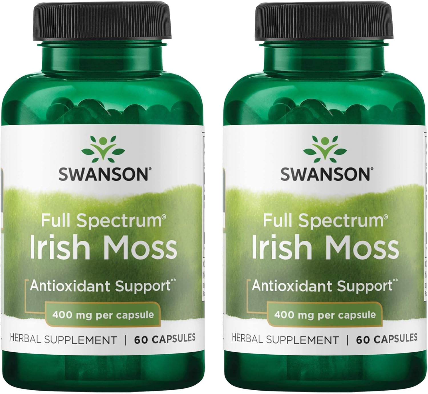 Swanson Full Spectrum Irish Moss Capsules - 400mg, 60 Count